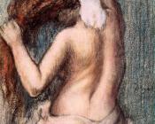 埃德加 德加 : Woman Drying Herself